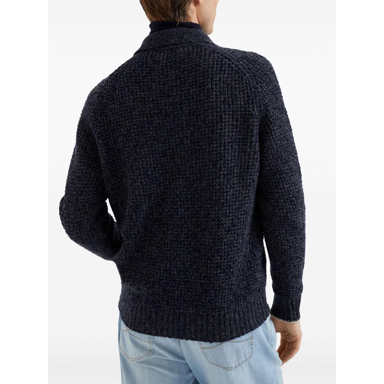 Brunello Cucinelli Sweaters Blue Topwear Brunello Cucinelli