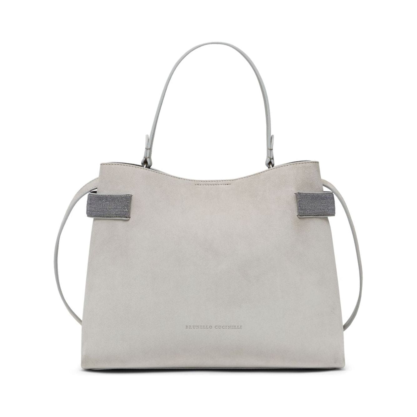 Brunello Cucinelli Bags.. Light Grey Handbag Brunello Cucinelli