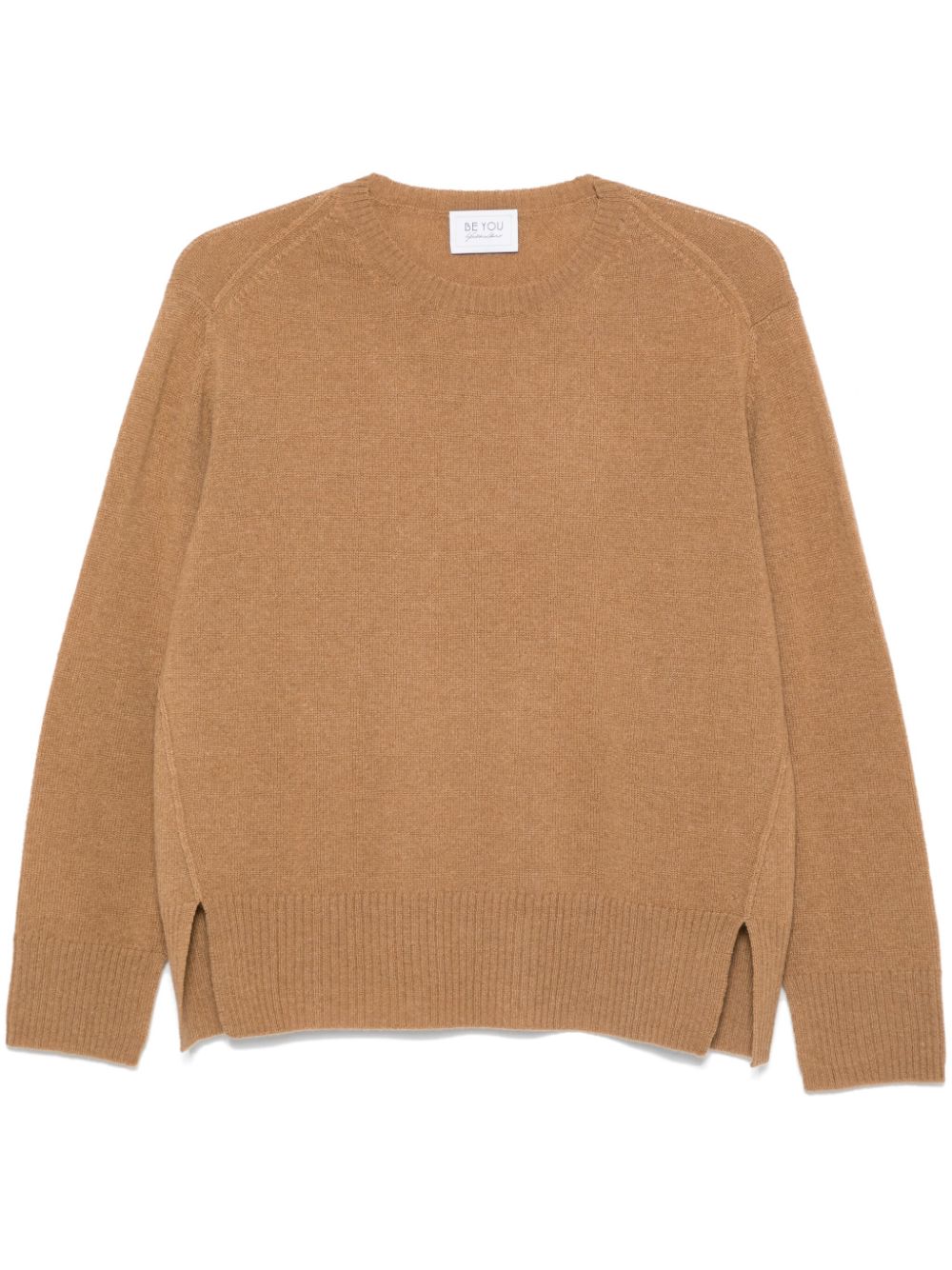 BEYOU Sweaters Camel Topwear Beyou