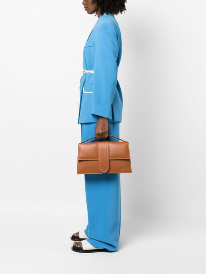 JACQUEMUS Bags.. Leather Brown Handbag JACQUEMUS