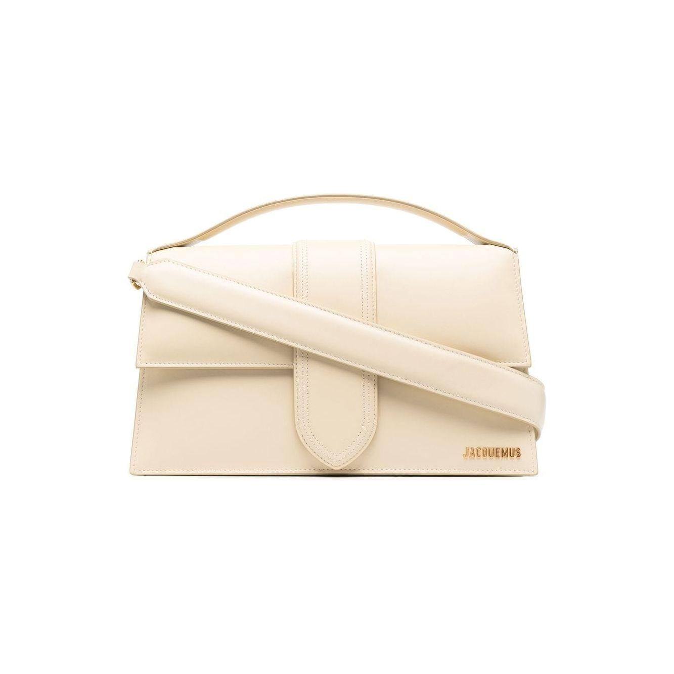 JACQUEMUS Bags.. Ivory Handbag JACQUEMUS