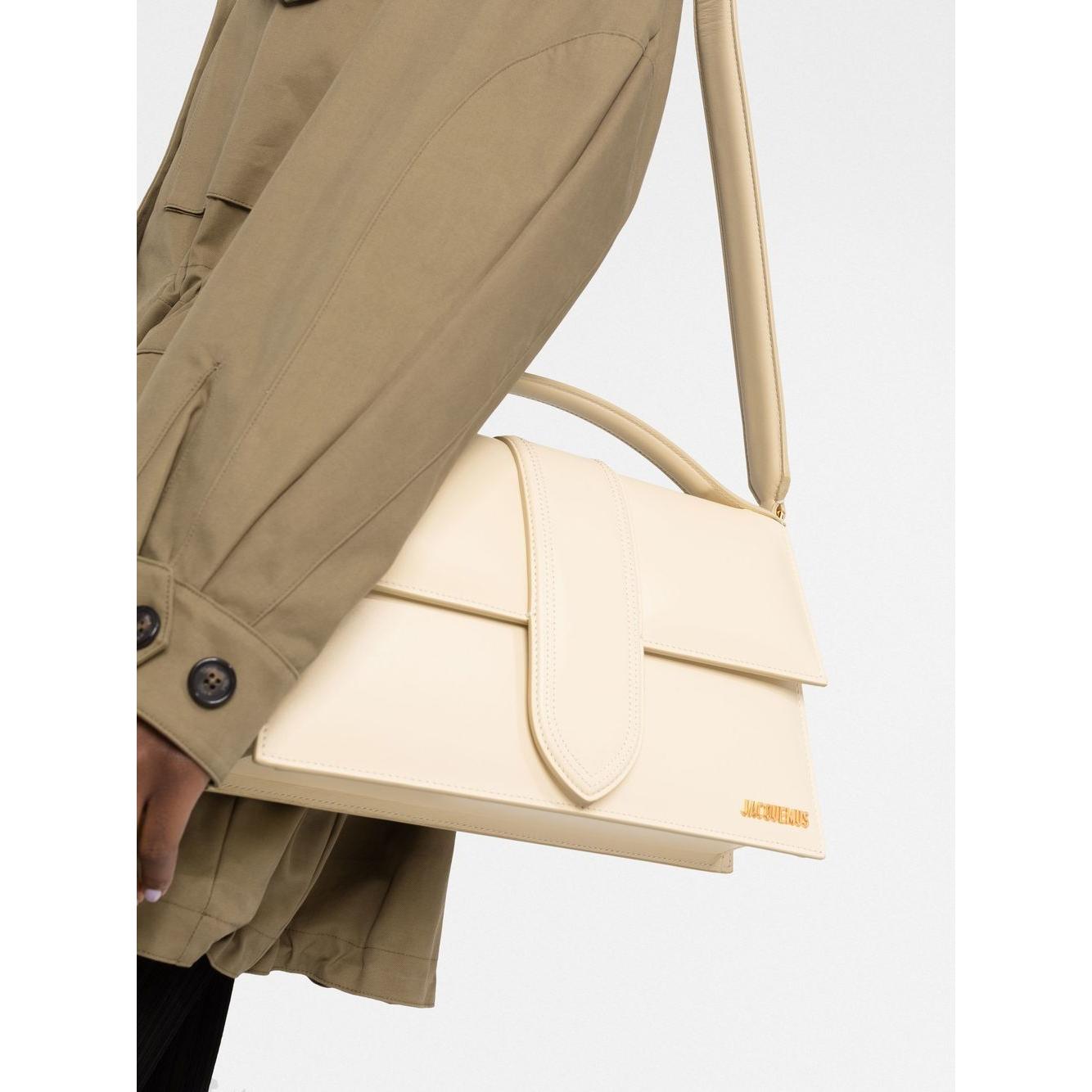 JACQUEMUS Bags.. Ivory Handbag JACQUEMUS