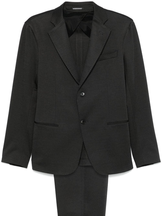 Emporio Armani Suit Grey Suits Emporio Armani