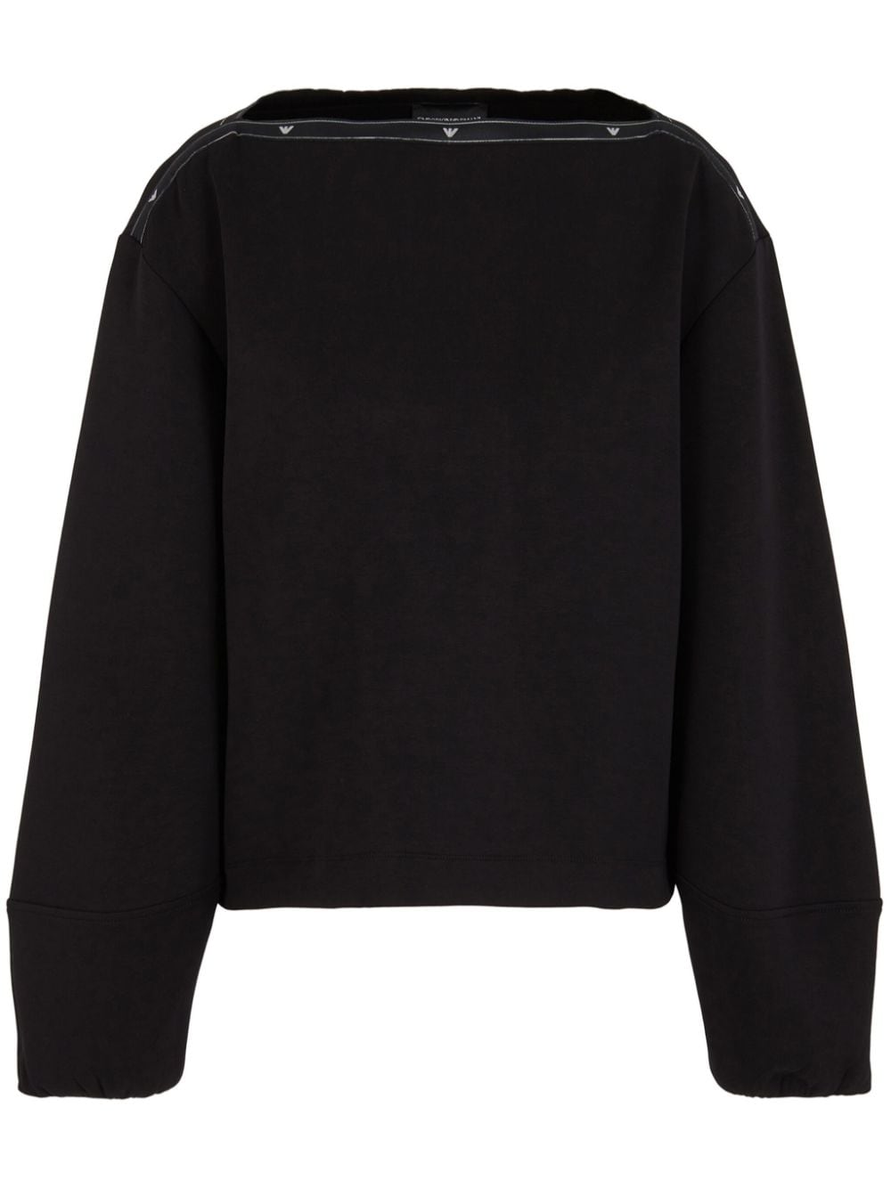 Emporio Armani Sweaters Black Topwear Emporio Armani