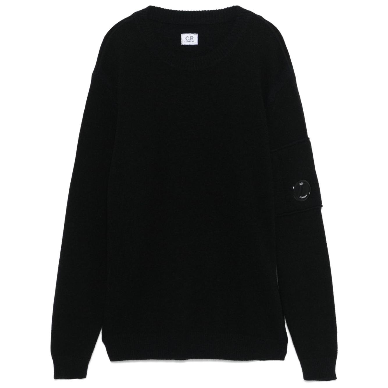 C.P. COMPANY Sweaters Black Topwear C.P. Company