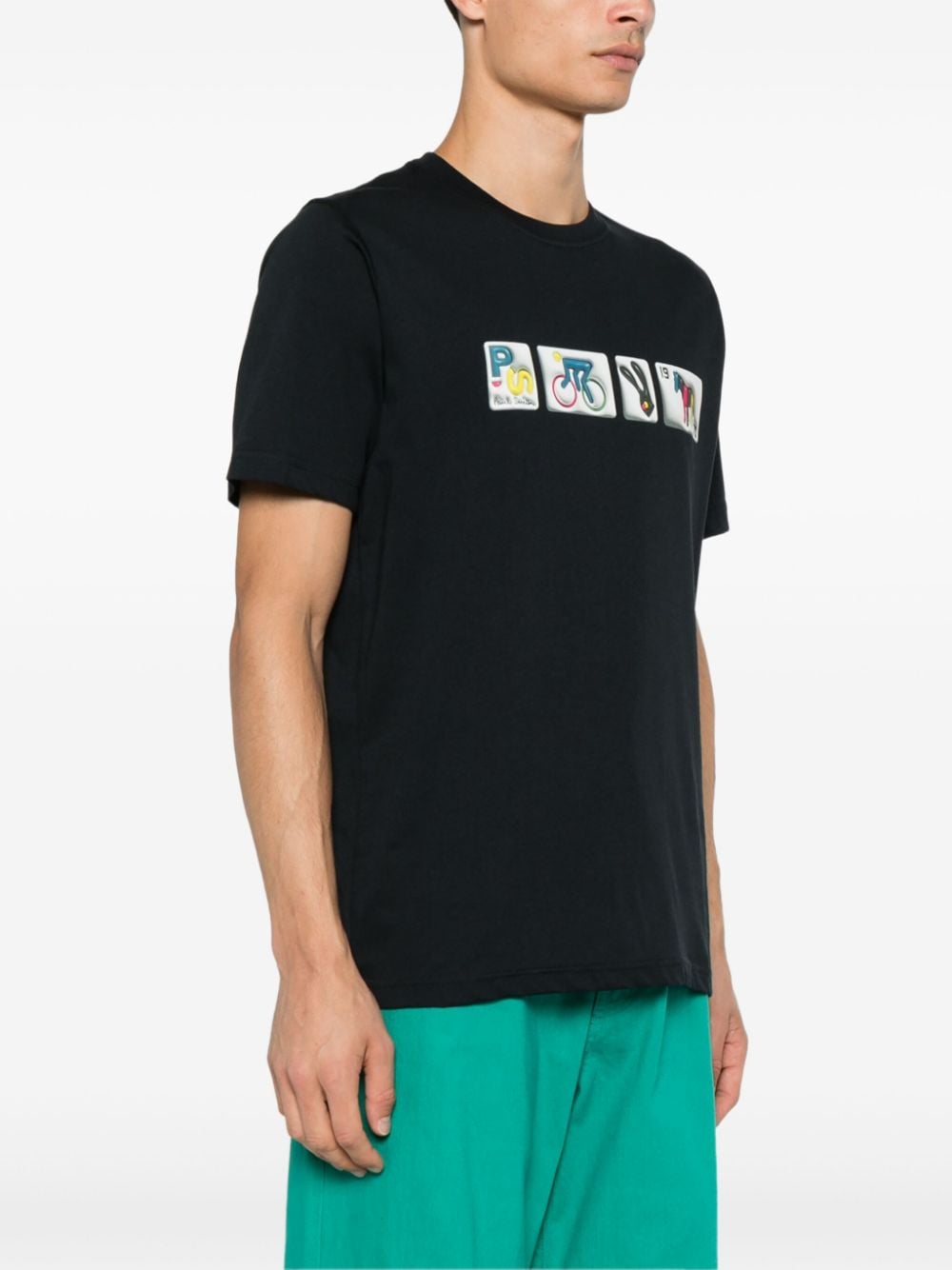 Paul Smith T-shirts and Polos Black Topwear Paul Smith