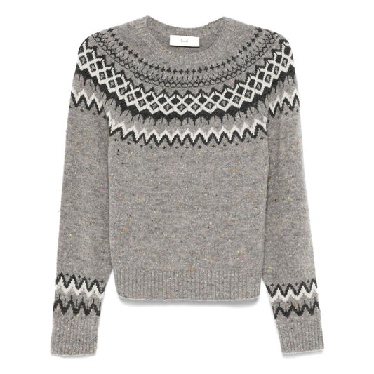 DUNST Sweaters Grey Topwear Dunst