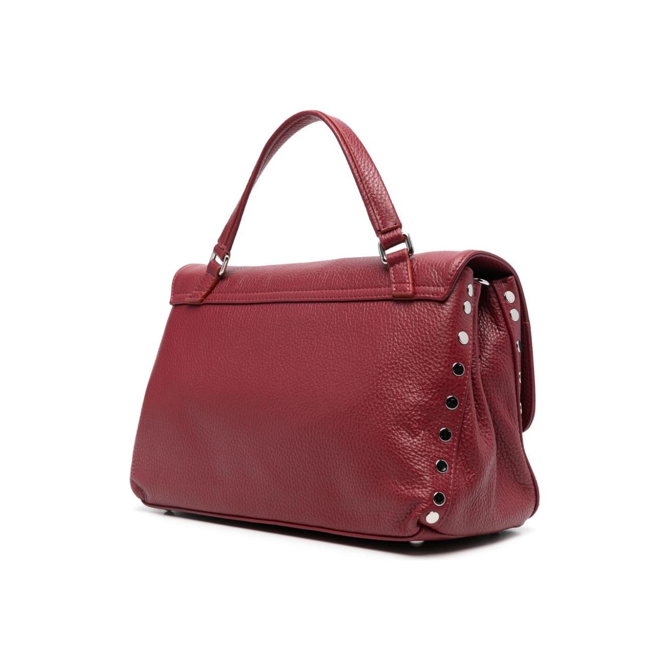 Zanellato red leather grained texture Bag Handbag Zanellato