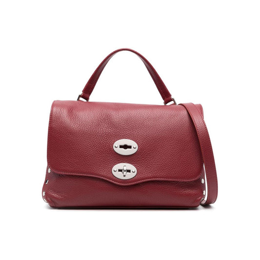 Zanellato red leather grained texture Bag Handbag Zanellato