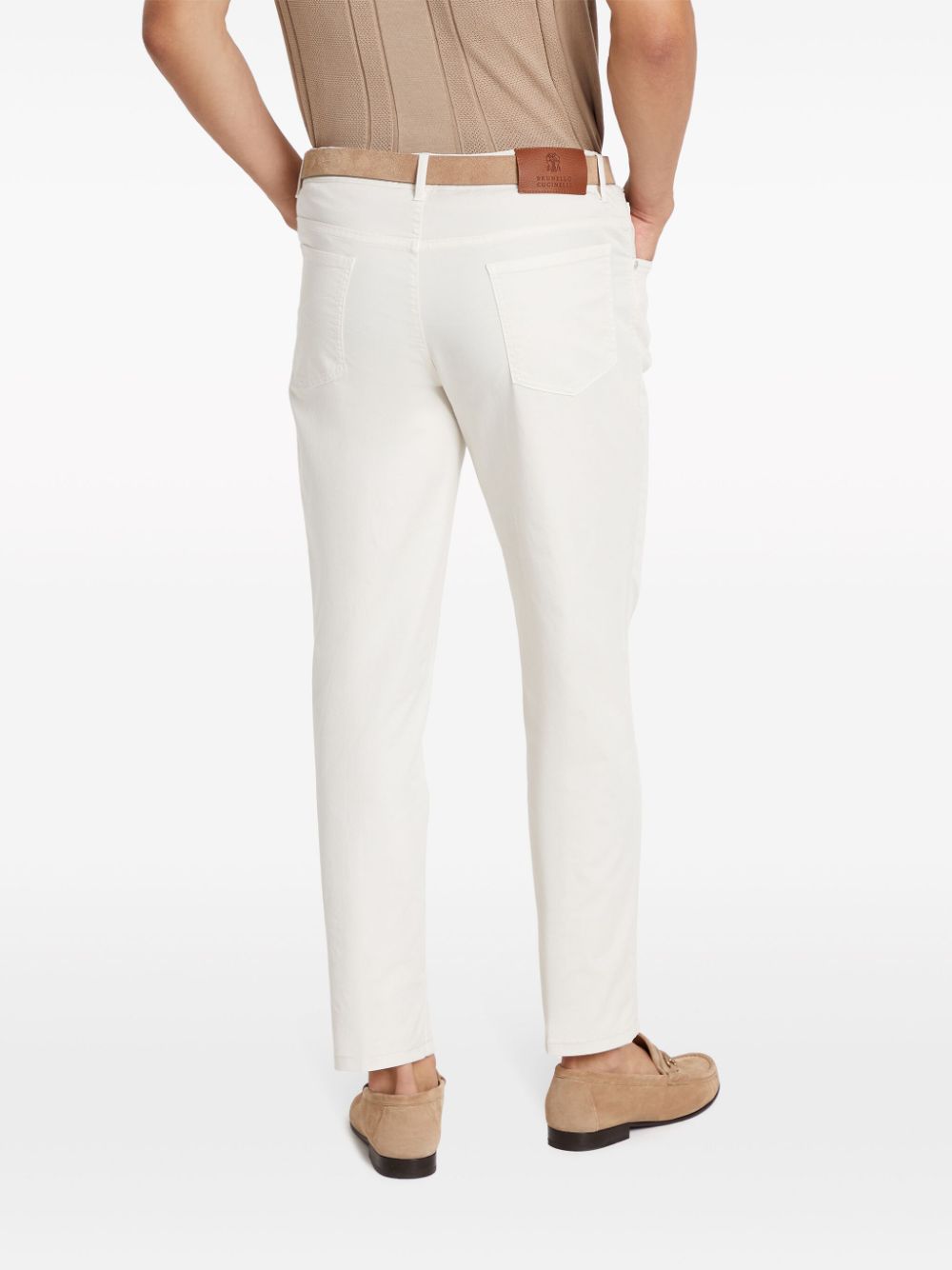 Brunello Cucinelli Trousers White