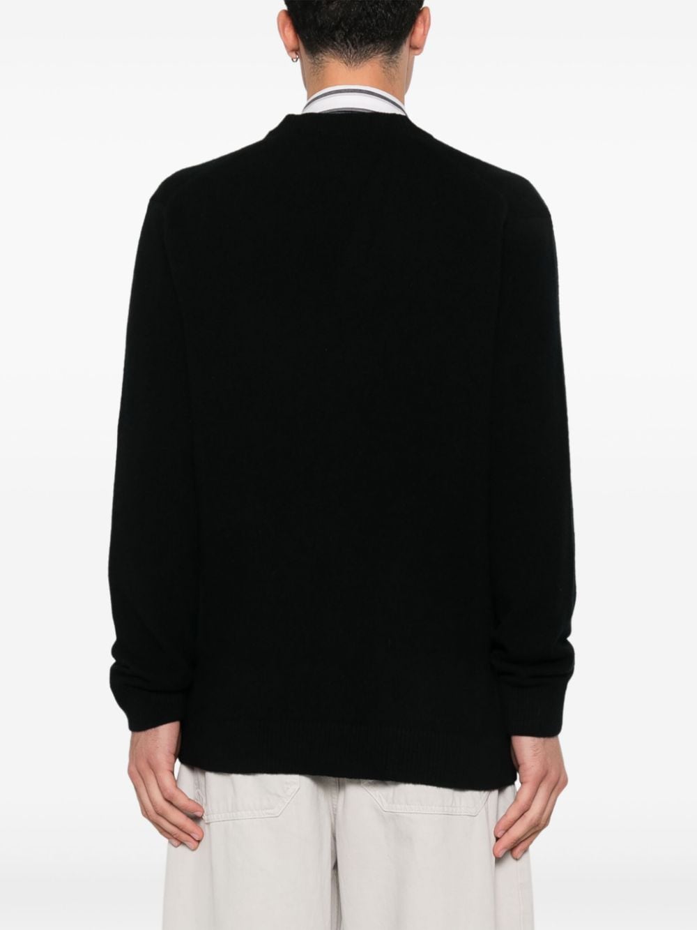 MAISON KITSUNE' Sweaters Black Topwear Maison Kitsune'