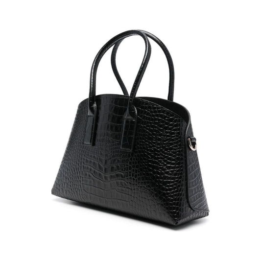 EMPORIO ARMANI CAPSULE Bags.. Black Shopper Emporio Armani