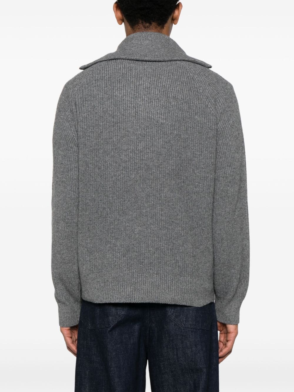 MAISON KITSUNE' Sweaters Grey Topwear Maison Kitsune'