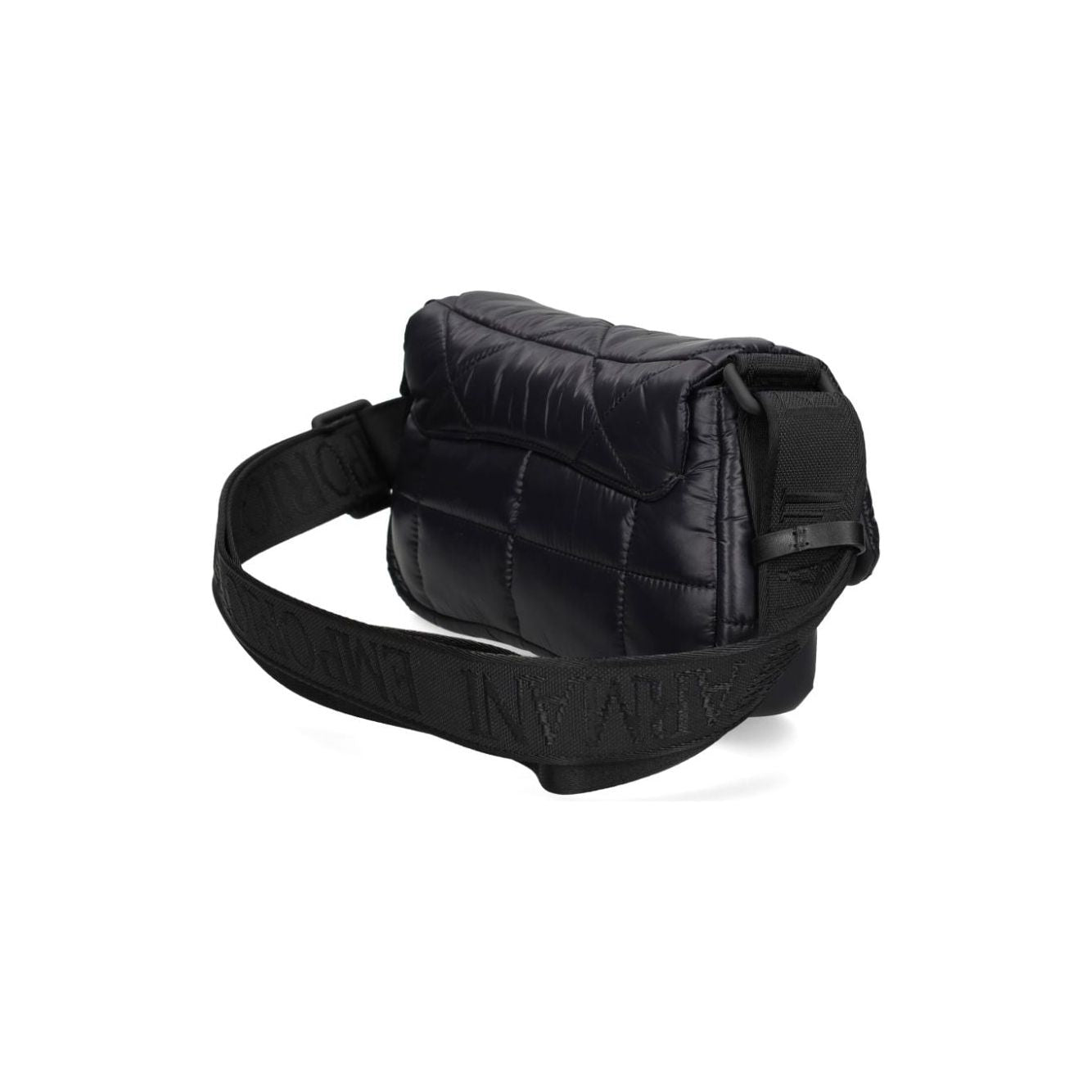 Emporio Armani black quilted Bag Black Shoulder Emporio Armani