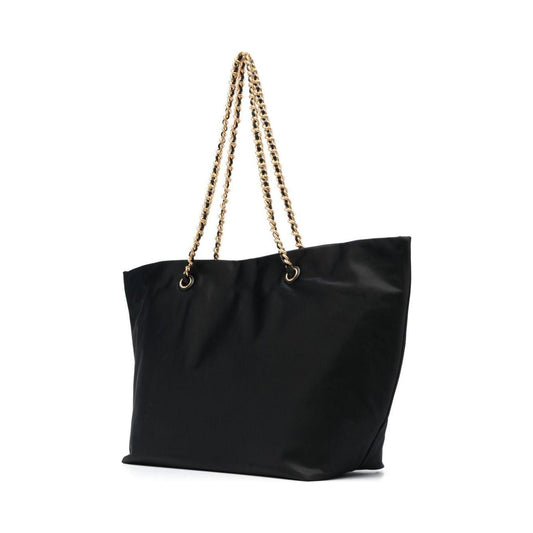 Tory Burch Ella Tote Bag Black Shopper Tory Burch