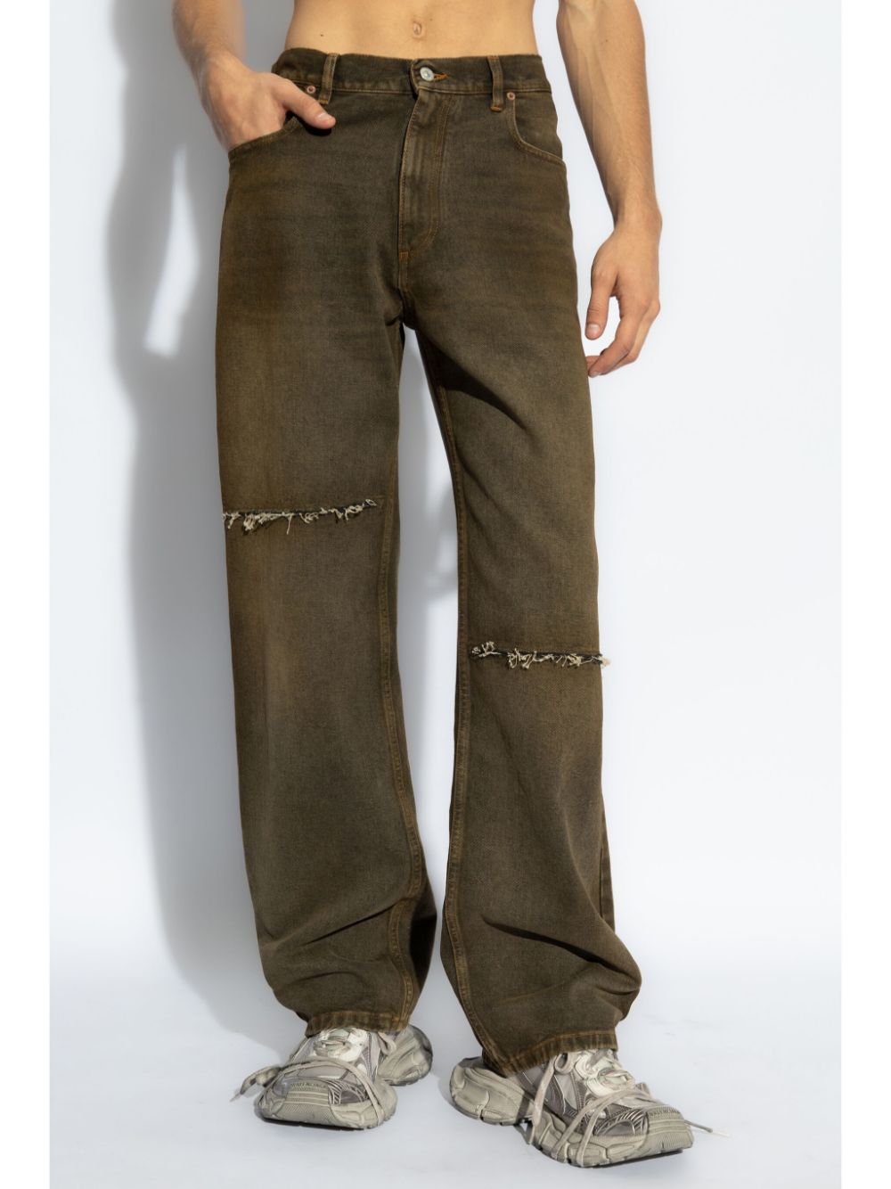 MM6 Maison Margiela Jeans Brown Jeans MM6 Maison Margiela