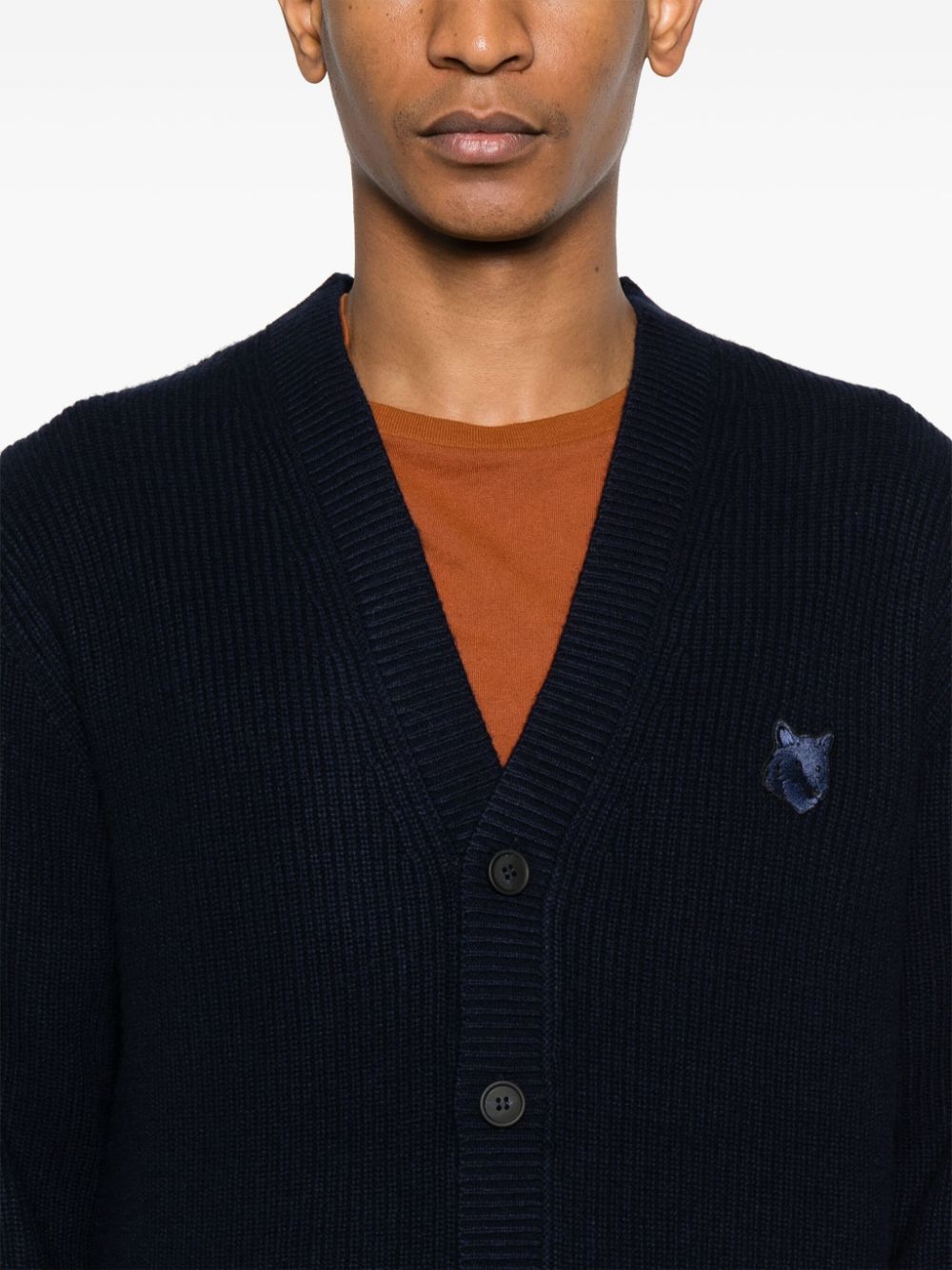 MAISON KITSUNE' Sweaters Blue Topwear Maison Kitsune'