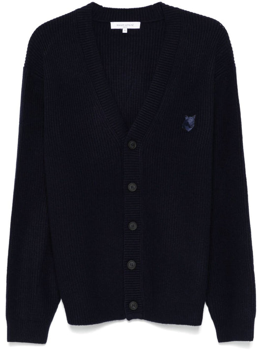 MAISON KITSUNE' Sweaters Blue Topwear Maison Kitsune'