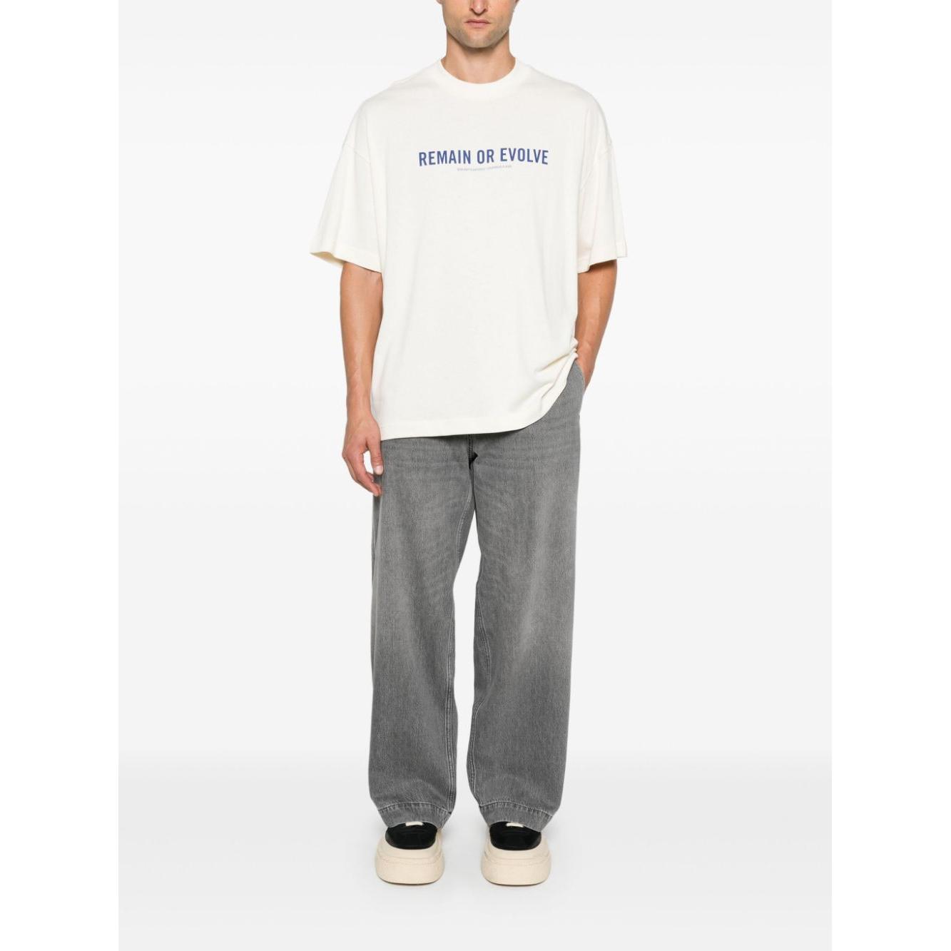 Emporio Armani T-shirts and Polos White Topwear Emporio Armani