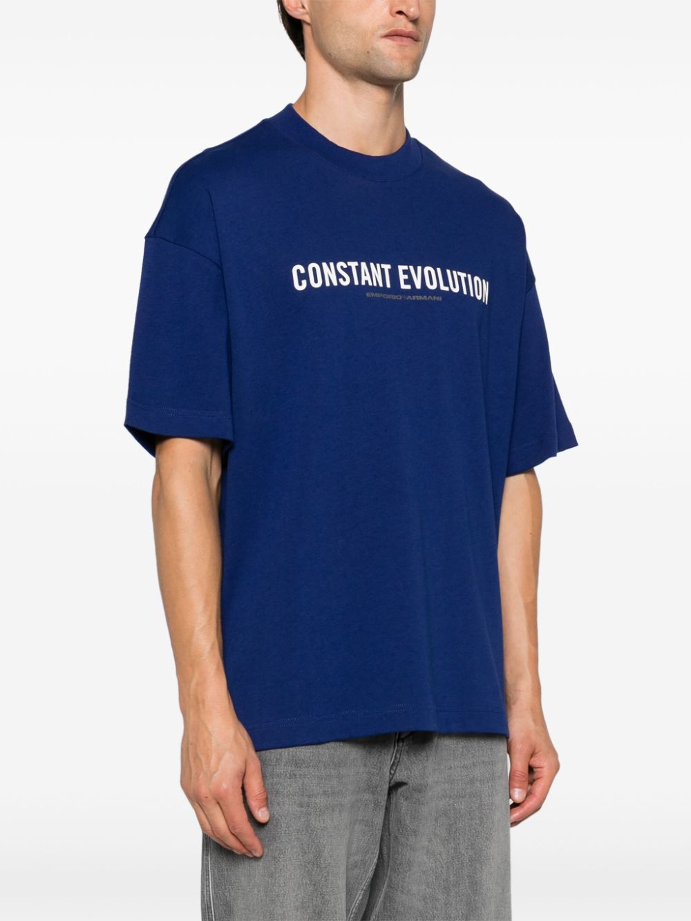 Emporio Armani Emporio Armani T-shirts and Polos Blue