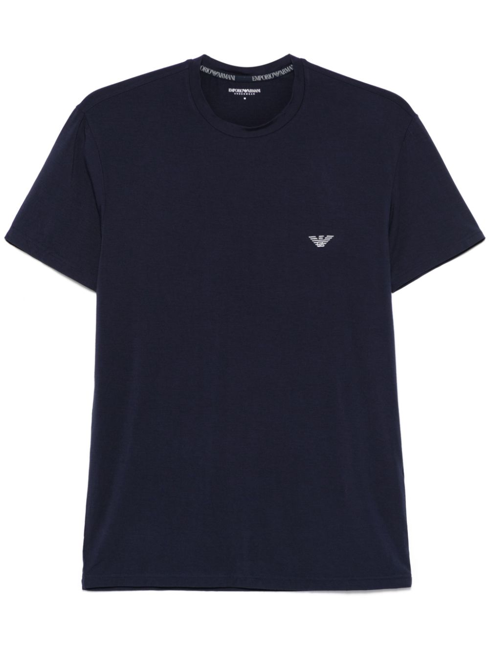 Emporio Armani T-shirts and Polos Blue Topwear Emporio Armani