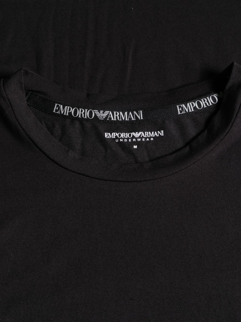 Emporio Armani Emporio Armani T-shirts and Polos Black