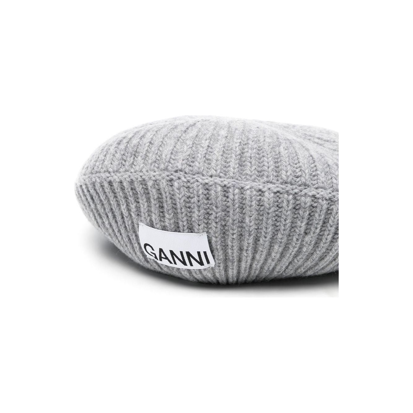 GANNI Hats Grey Scarves Hats & Gloves Ganni