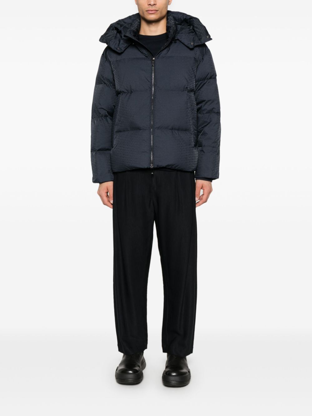 Emporio Armani Coats Blue Jackets Emporio Armani