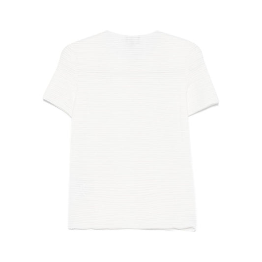 Emporio Armani T-shirts and Polos White Topwear Emporio Armani