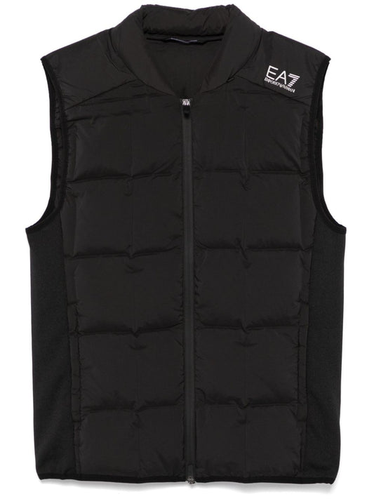 EA7 Jackets Black Vests EA7