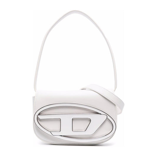 Diesel Leather Handbag White Shoulder Diesel