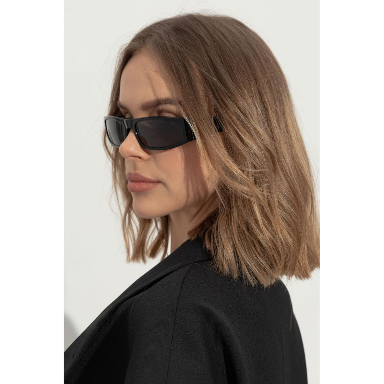 COURREGES PRE Sunglasses Black Sunglasses Courreges Pre