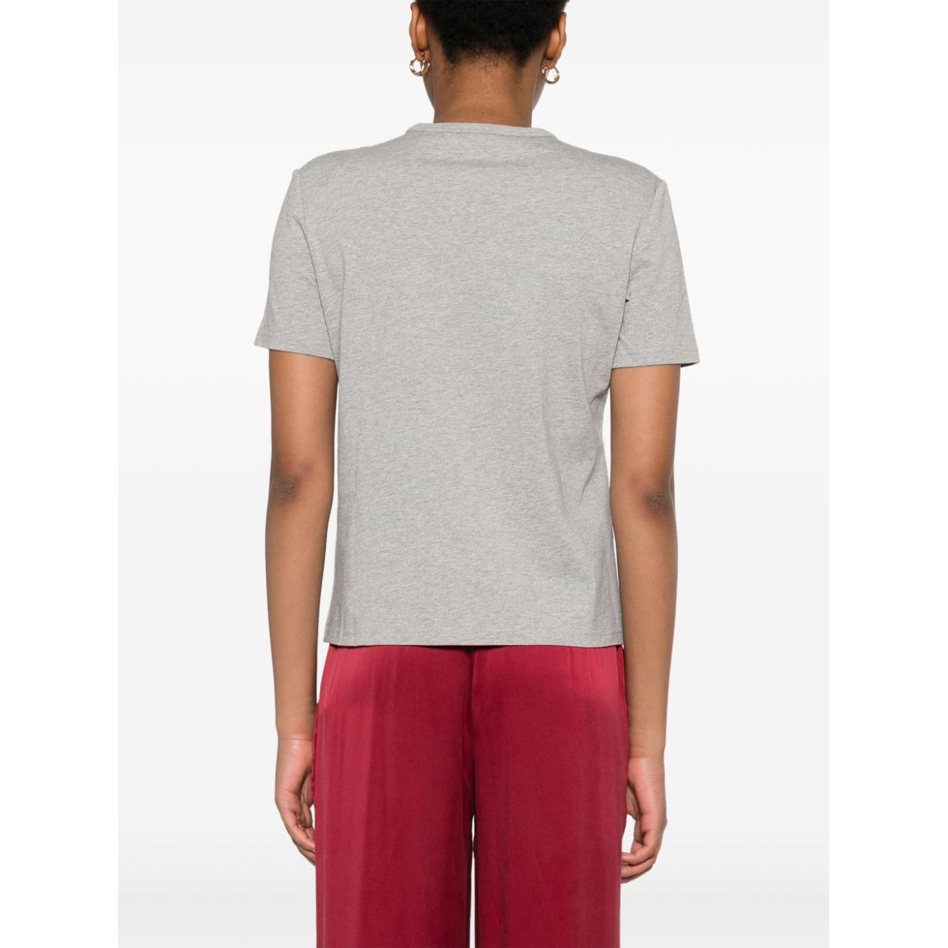 Tory Burch T-shirts and Polos Grey Topwear Tory Burch