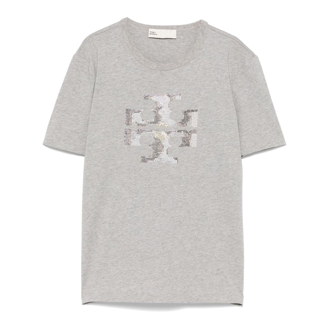 Tory Burch T-shirts and Polos Grey Topwear Tory Burch