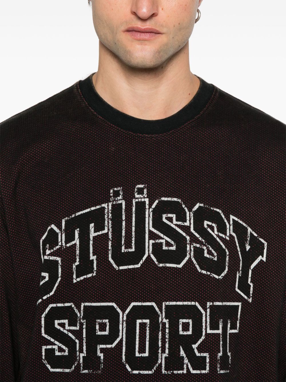 Stussy T-shirts and Polos Black Topwear Stussy