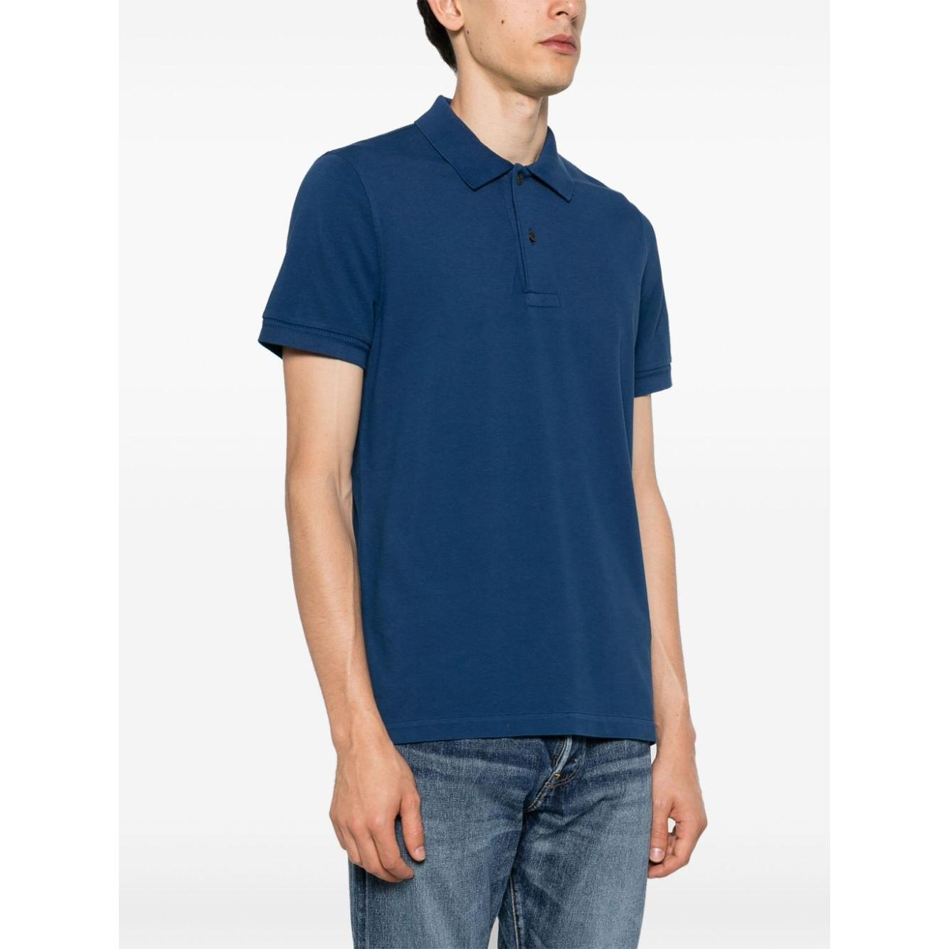 Tom Ford T-shirts and Polos Blue Topwear Tom Ford