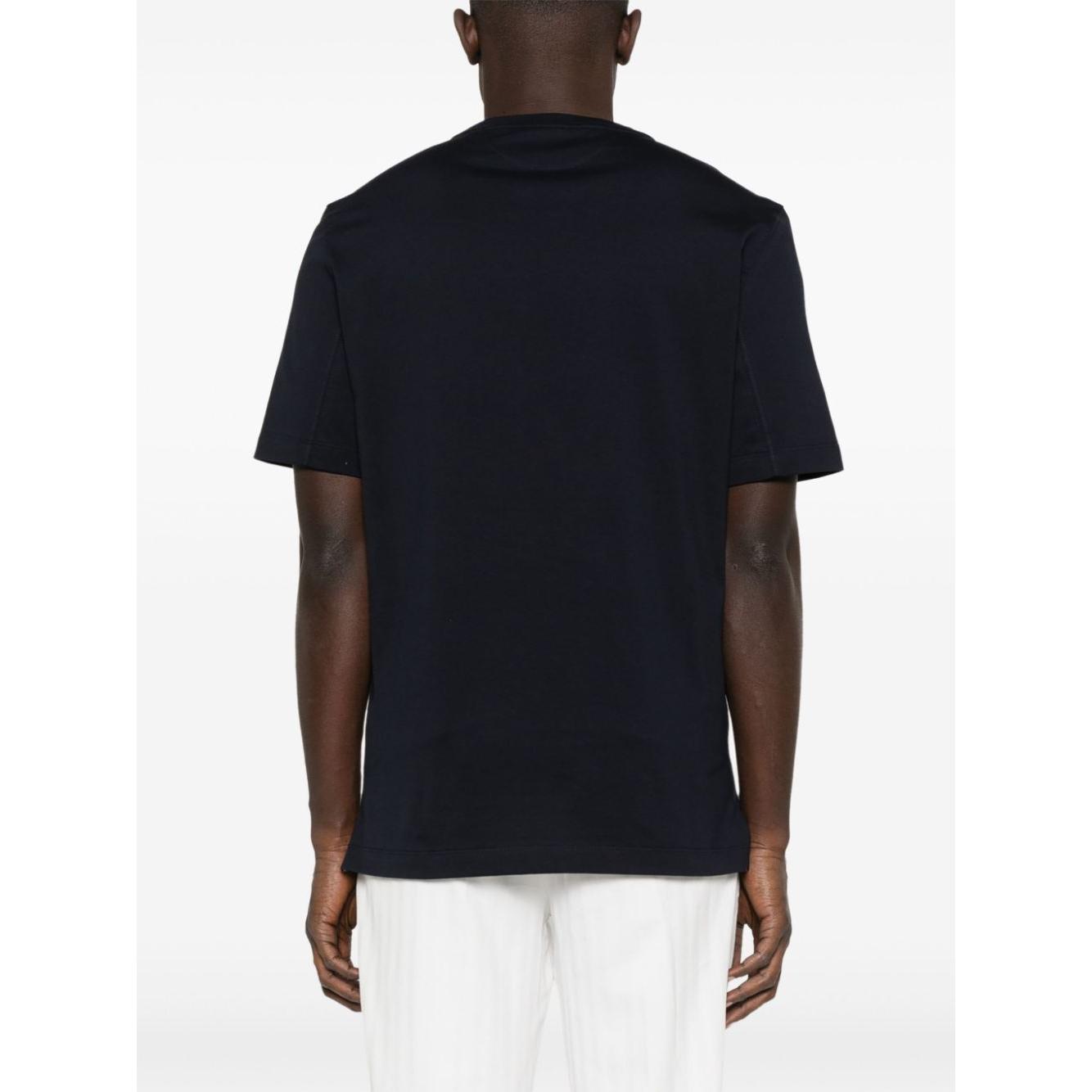 Brunello Cucinelli T-shirts and Polos Blue Topwear Brunello Cucinelli