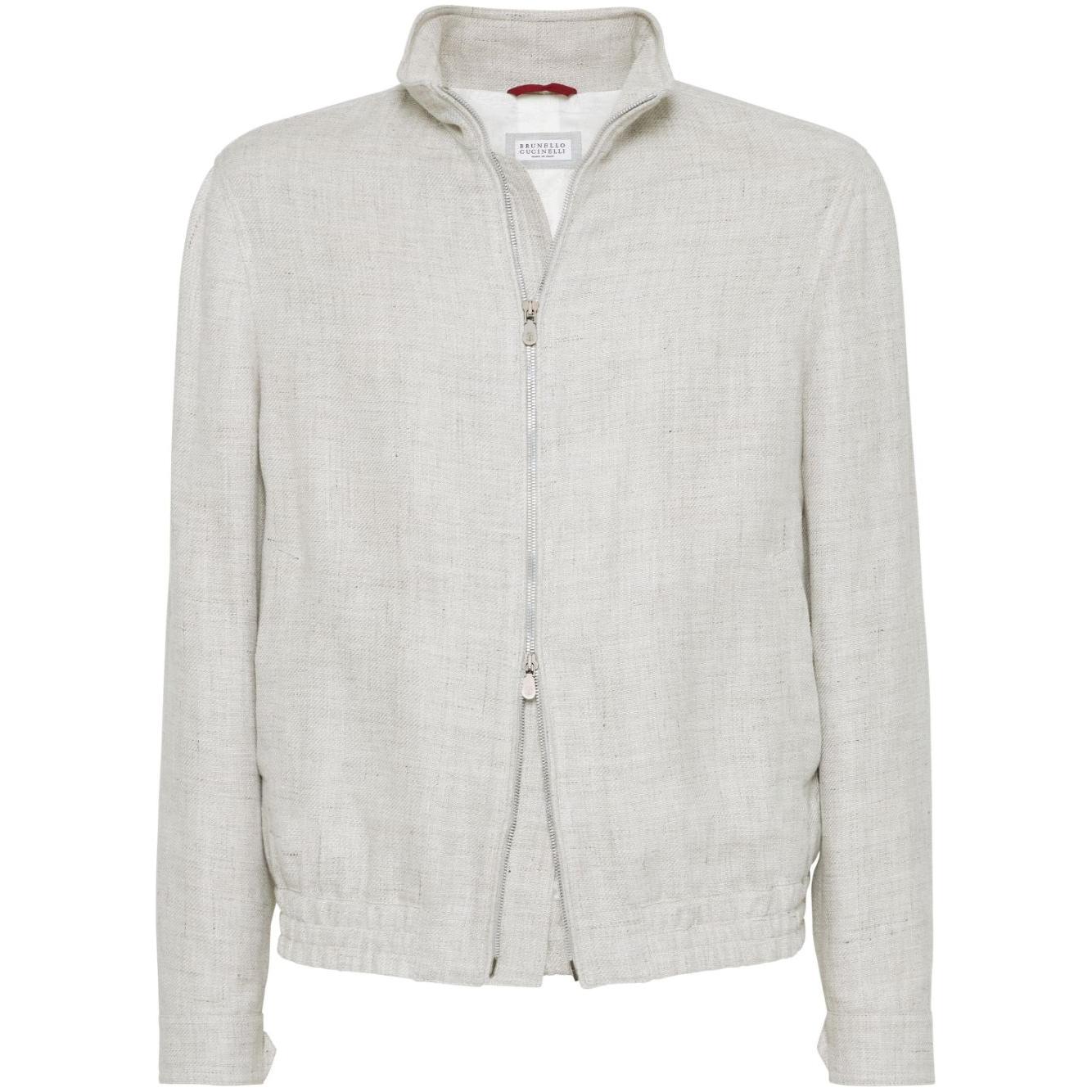 Brunello Cucinelli Coats Beige Jackets Brunello Cucinelli