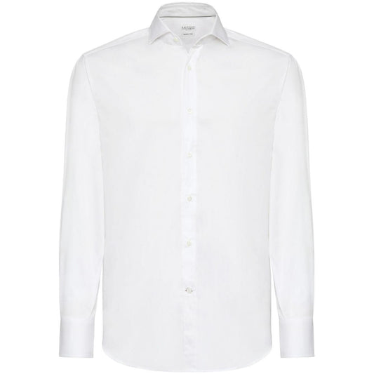 Brunello Cucinelli Shirts White Shirts Brunello Cucinelli