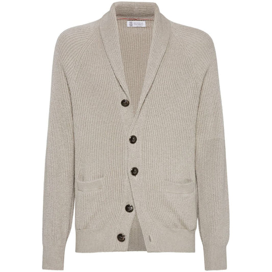 Brunello Cucinelli Sweaters Beige Topwear Brunello Cucinelli