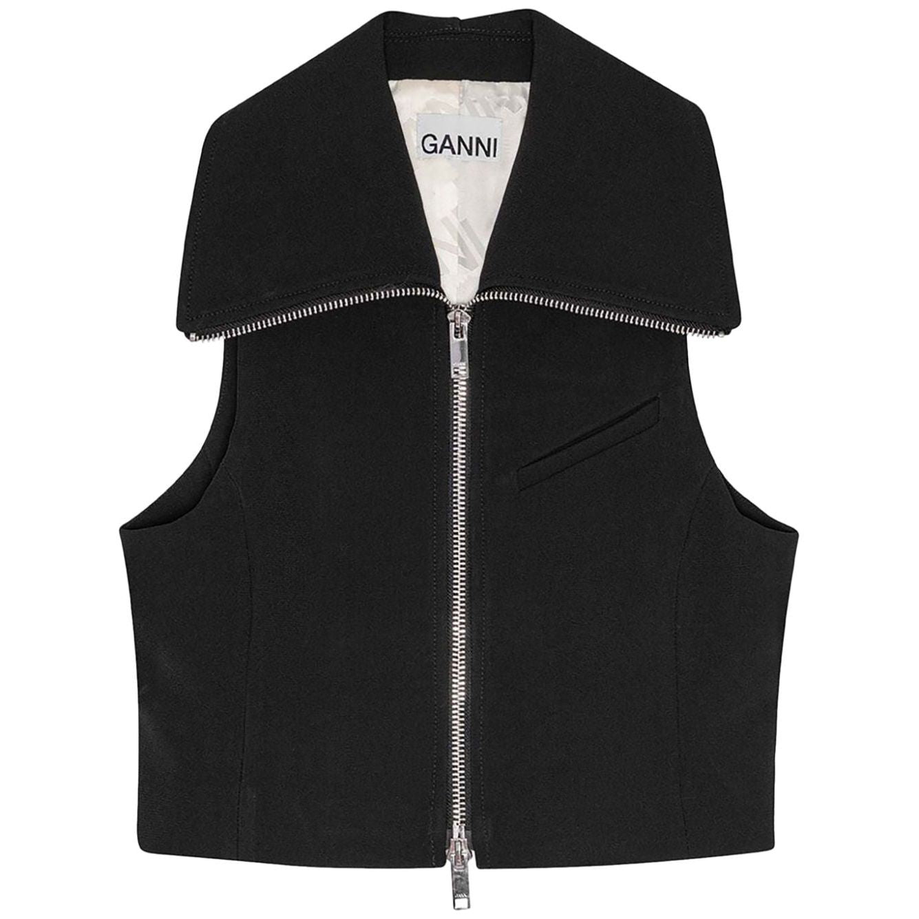 GANNI Sweaters Black Topwear Ganni