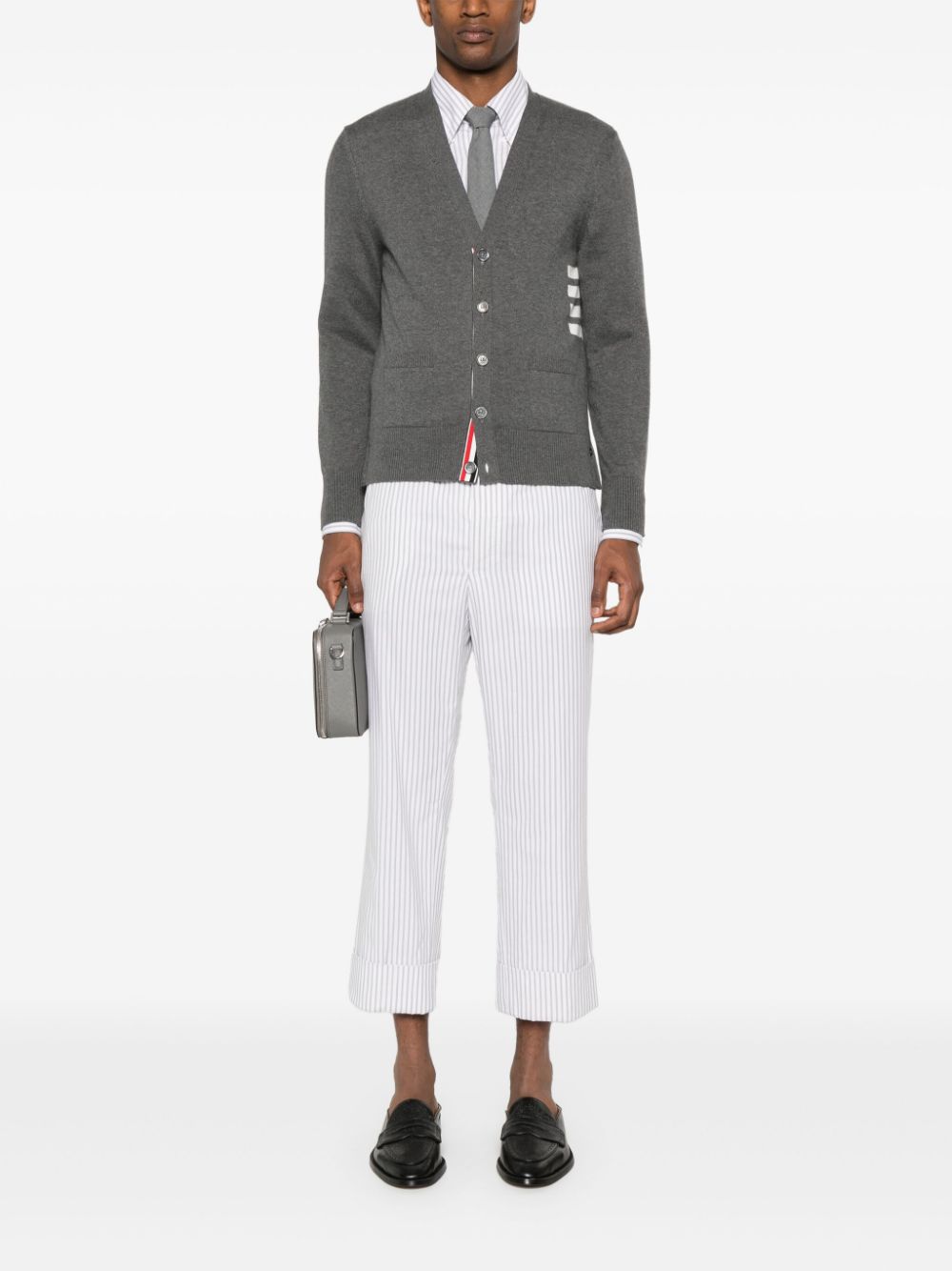 Thom Browne Sweaters Grey Topwear Thom Browne