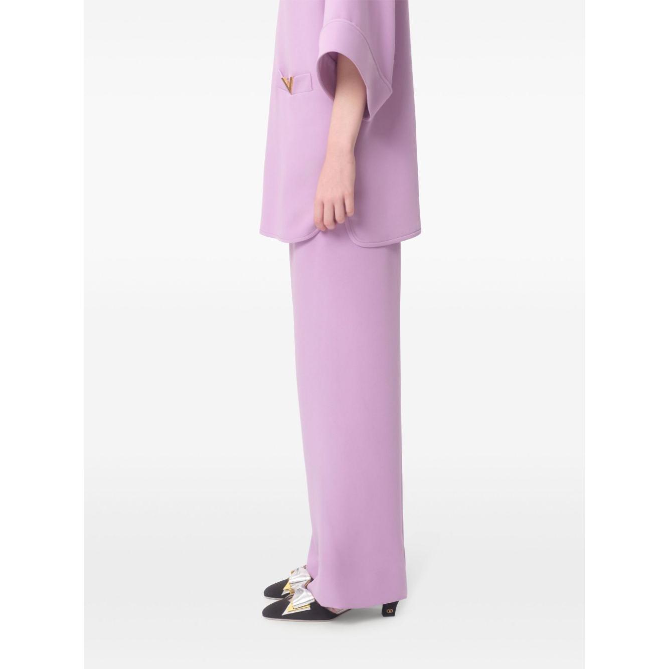 Valentino Trousers Lilac Trousers Valentino