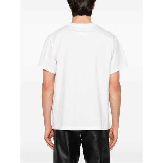 MM6 Maison Margiela T-shirts and Polos White Topwear MM6 Maison Margiela