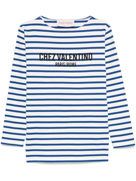 Valentino striped T-shirt Topwear Valentino