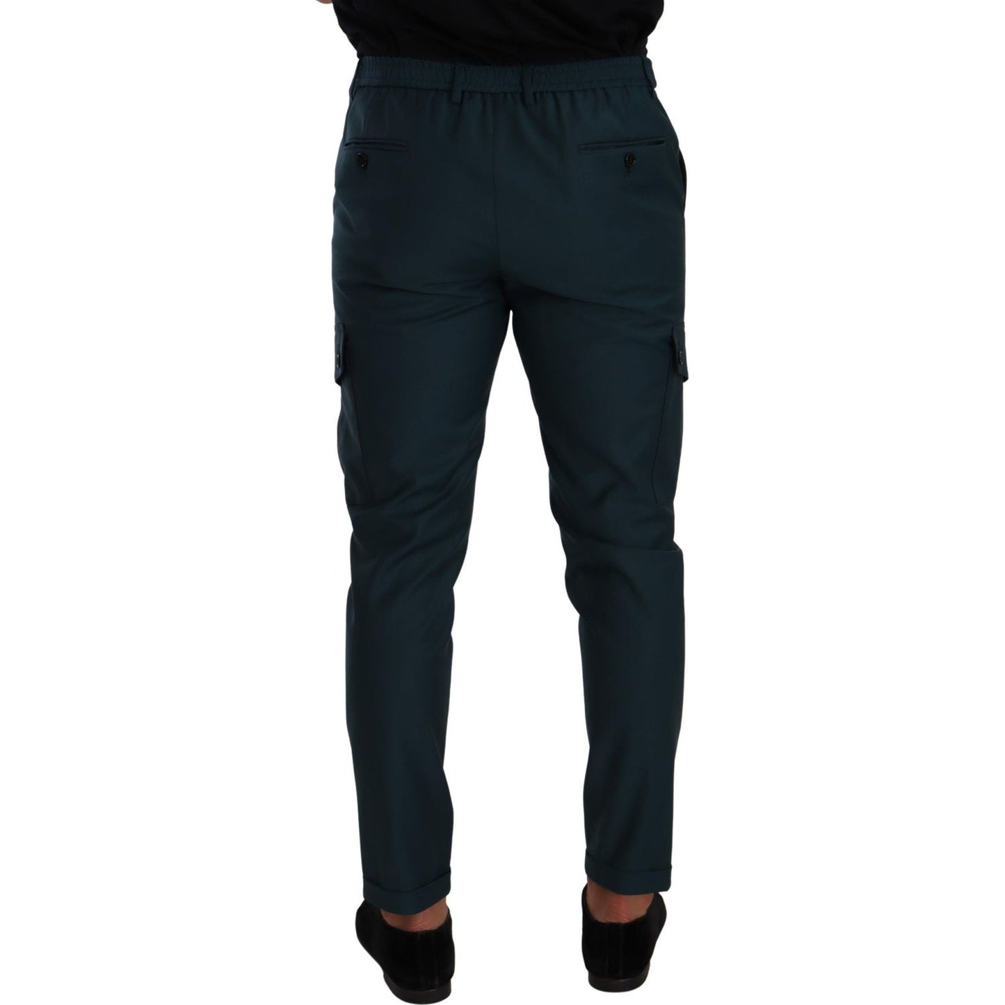 Dolce & Gabbana Chic Skinny Cargo Wool Pants Dolce & Gabbana