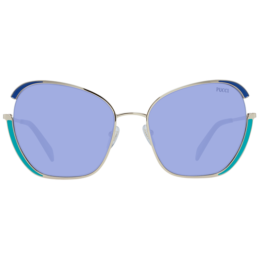 Emilio Pucci Gold Women Sunglasses Emilio Pucci