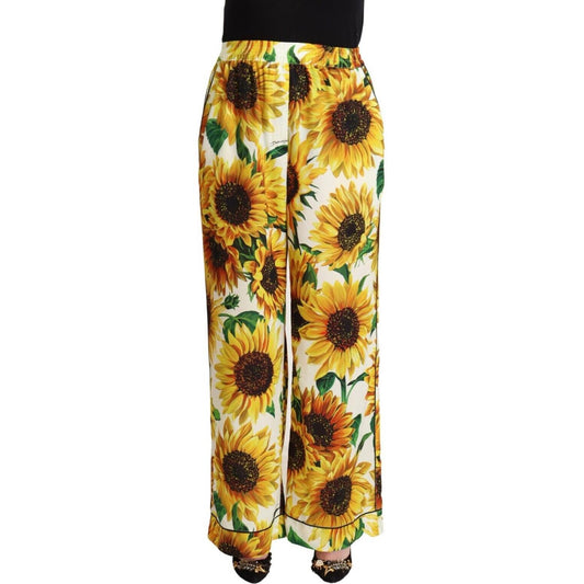 Elegant Sunflower Wide Leg Pants