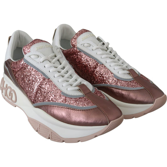 Jimmy Choo Candyfloss Glitter Sneaker Euphoria Jimmy Choo