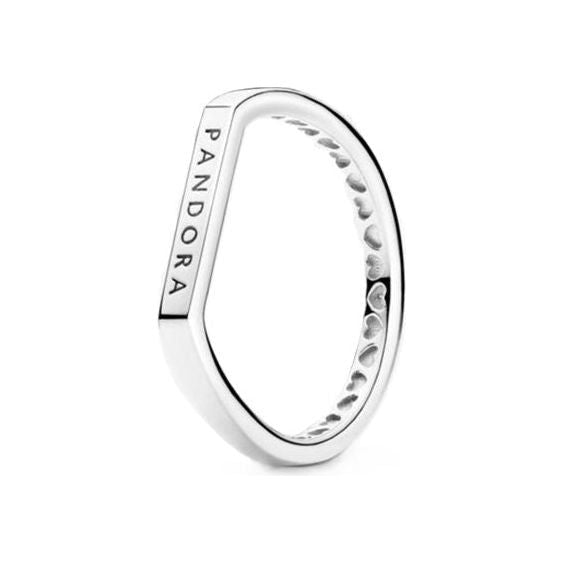 PANDORA JEWELS Mod. BAR STACKING - RING - Size 52 DESIGNER FASHION JEWELLERY PANDORA